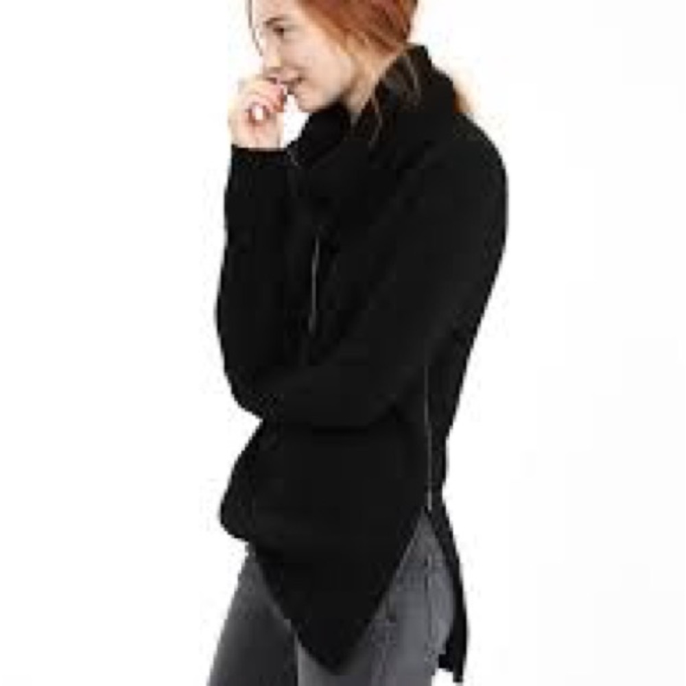 Banana Republic SIDE-ZIP LONG TURTLENECK